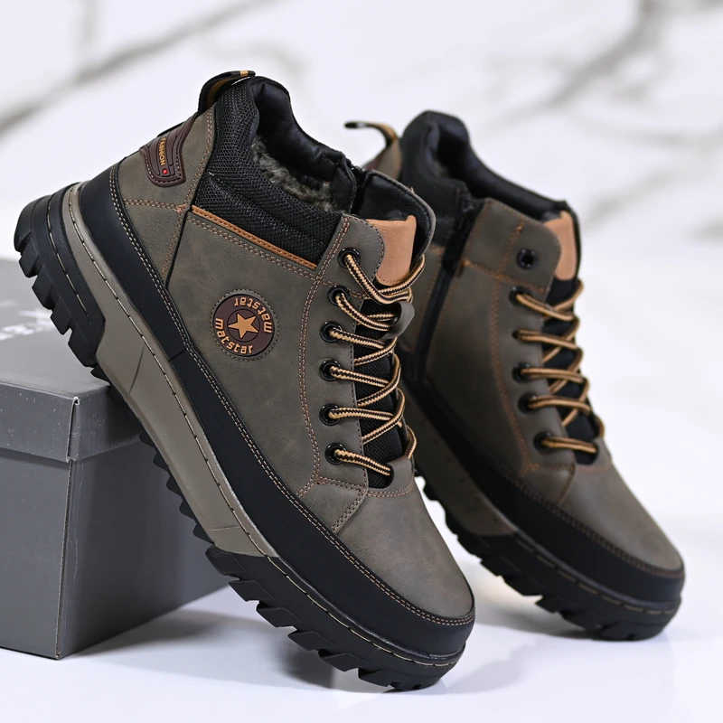 Muške čizme W043161 Khaki