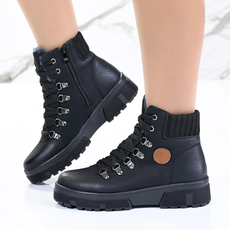 Ежедневни дамски боти B18036-1 Black