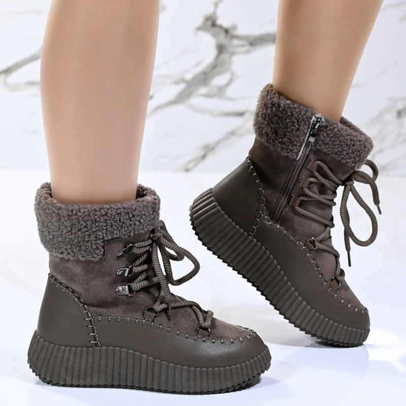 Ежедневни дамски боти W210136 Brown