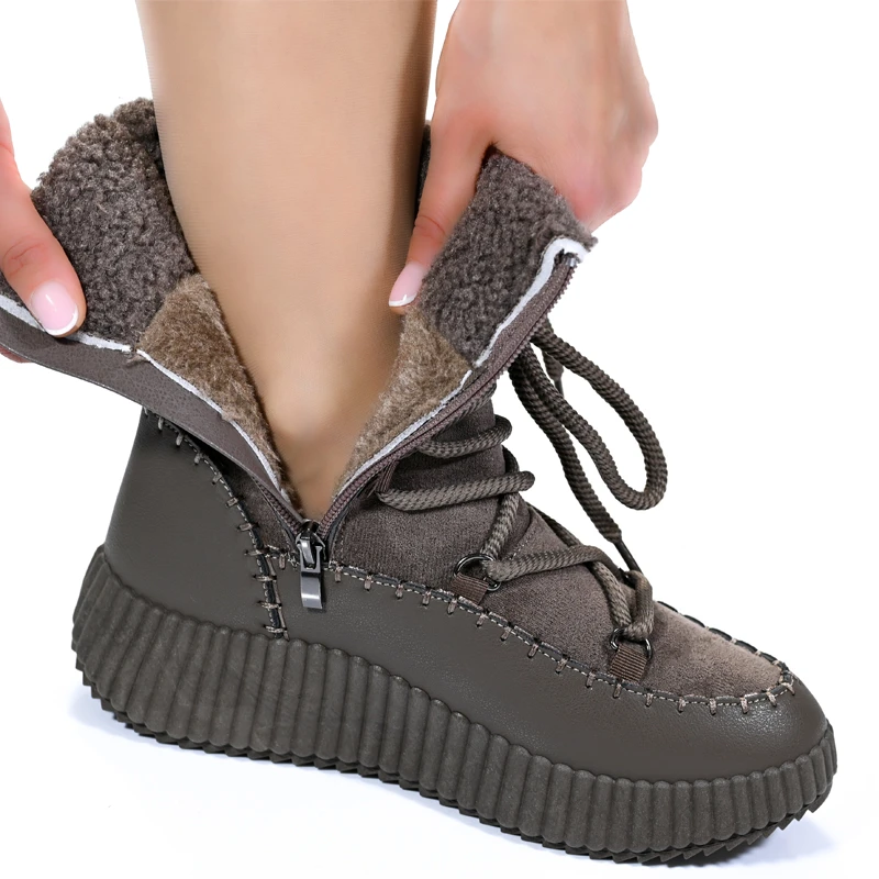 Ежедневни дамски боти W210136 Brown
