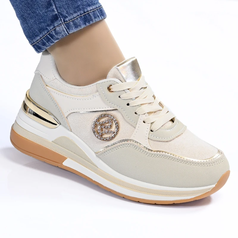 Спортни маратонки D2412-2 Beige