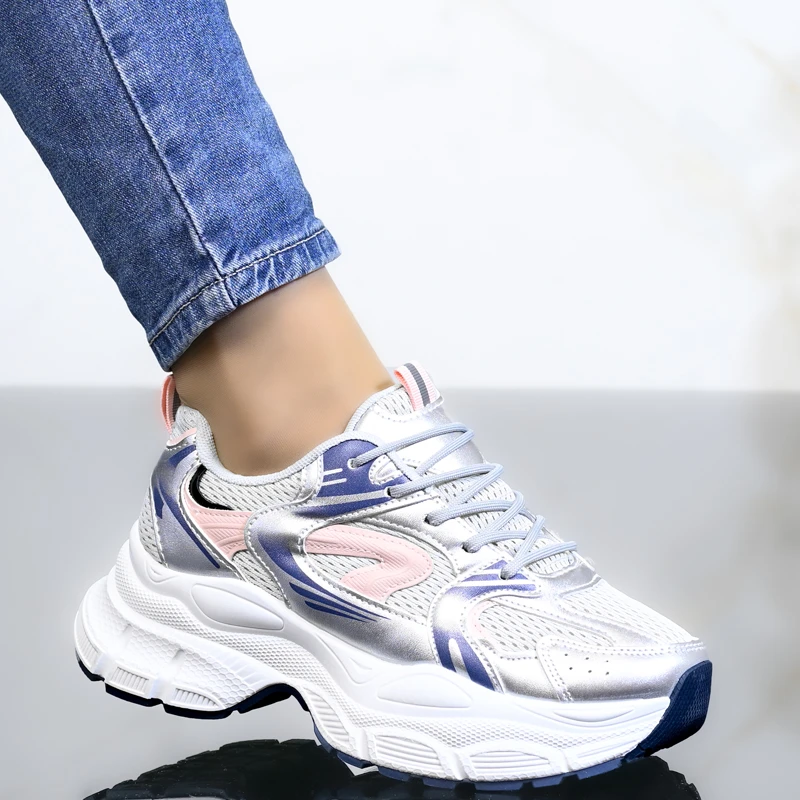Спортни маратонки D2903-3 Silver