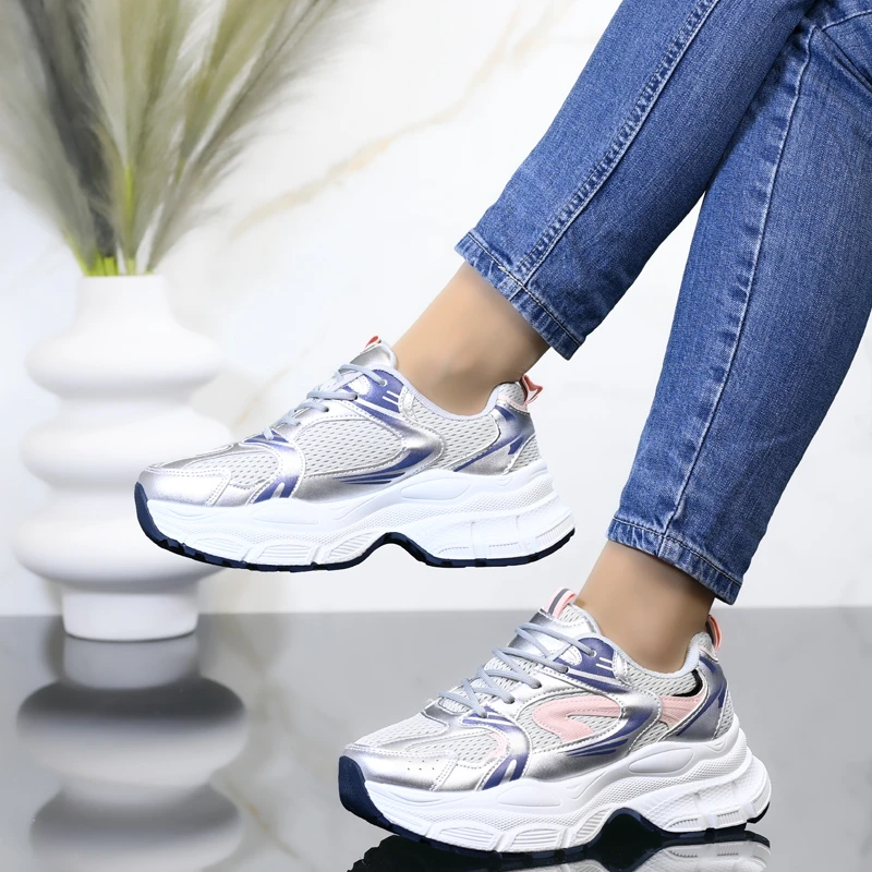 Спортни маратонки D2903-3 Silver