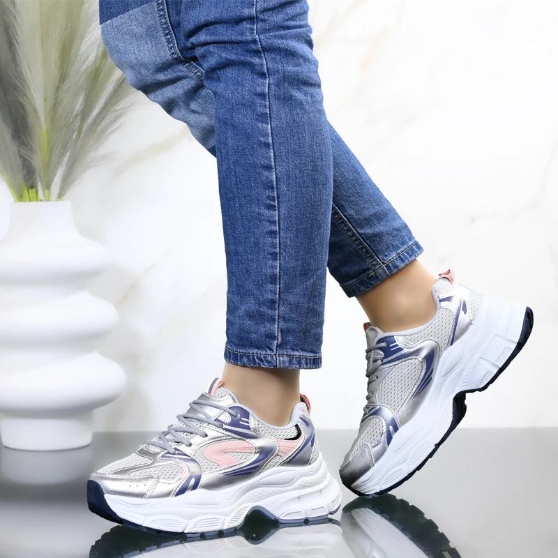 Спортни маратонки D2903-3 Silver