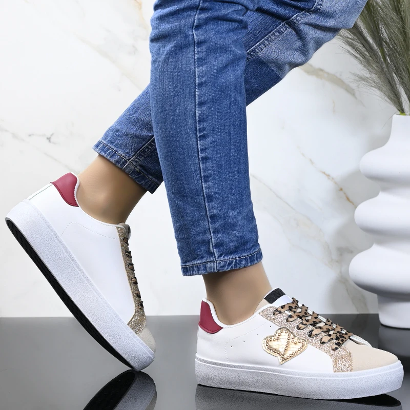 Сникърси D2407-2 Beige