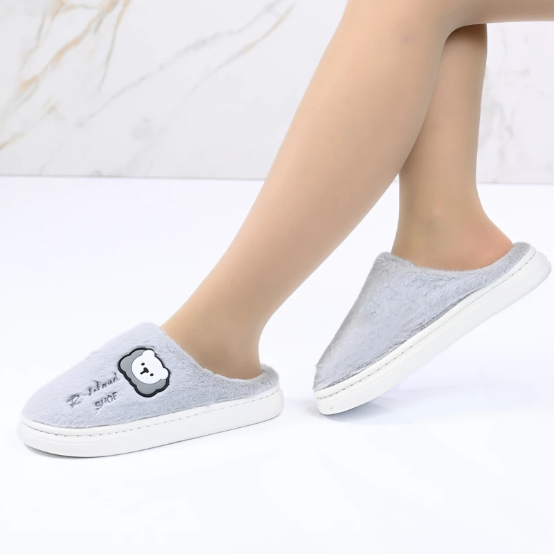 Дамски пантофи 22022 Gray