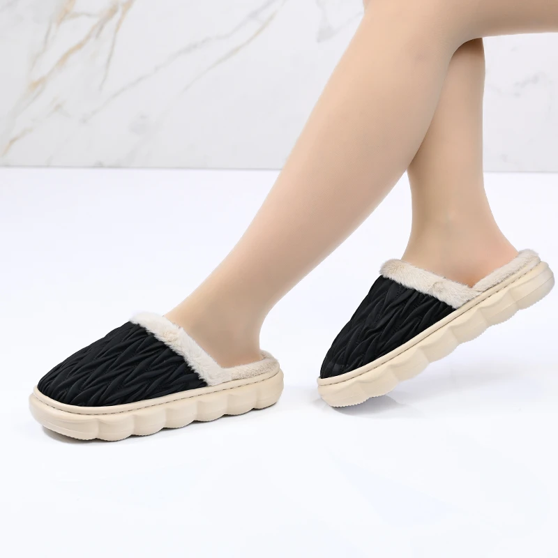 Дамски пантофи 22026 Black