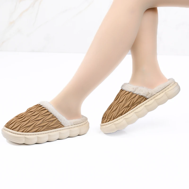 Дамски пантофи 22026 Brown