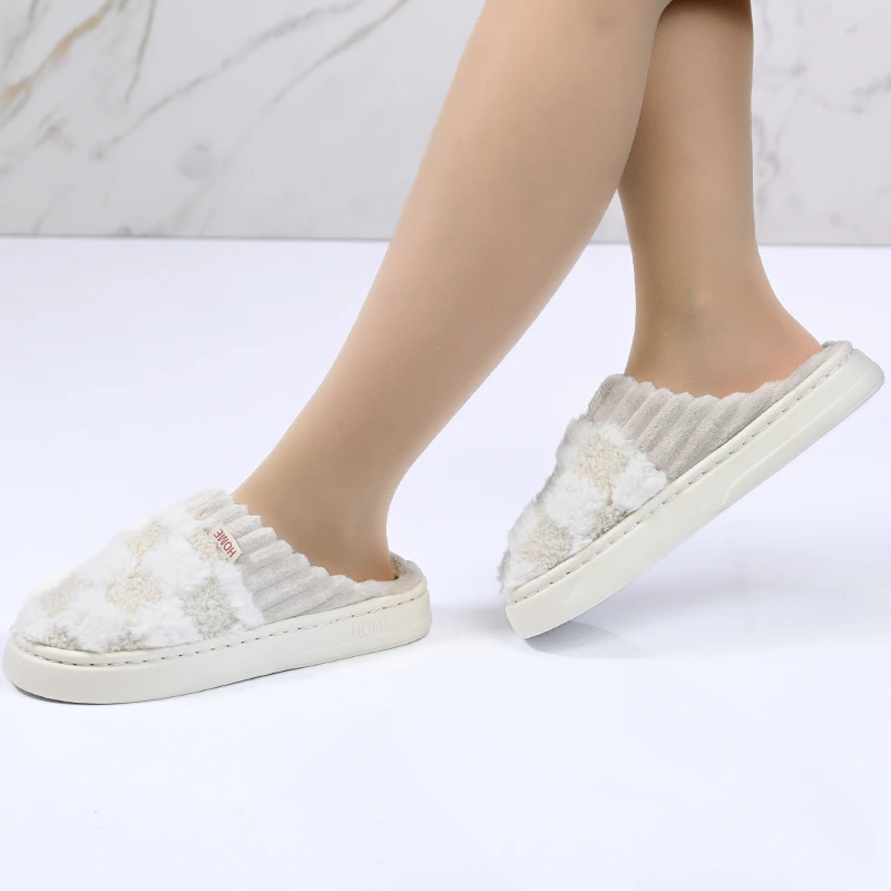 Дамски пантофи 22023 Beige