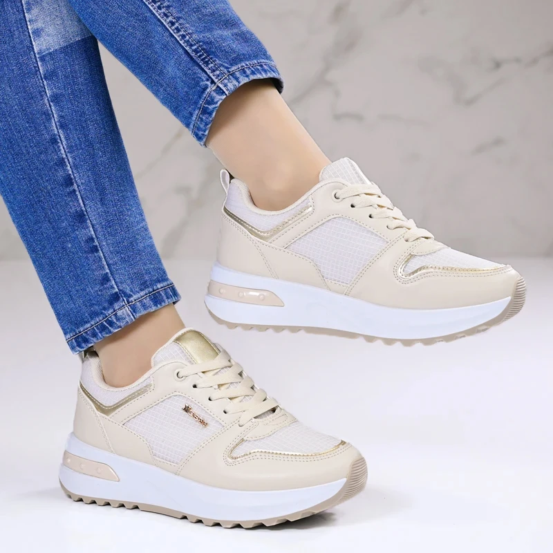 Sportske tenisice D6821-3 Beige