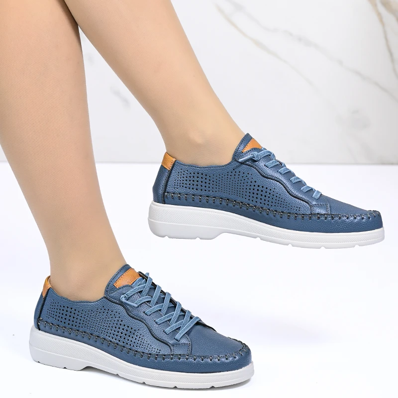 Ежедневни дамски обувки  A18079-4 Blue 