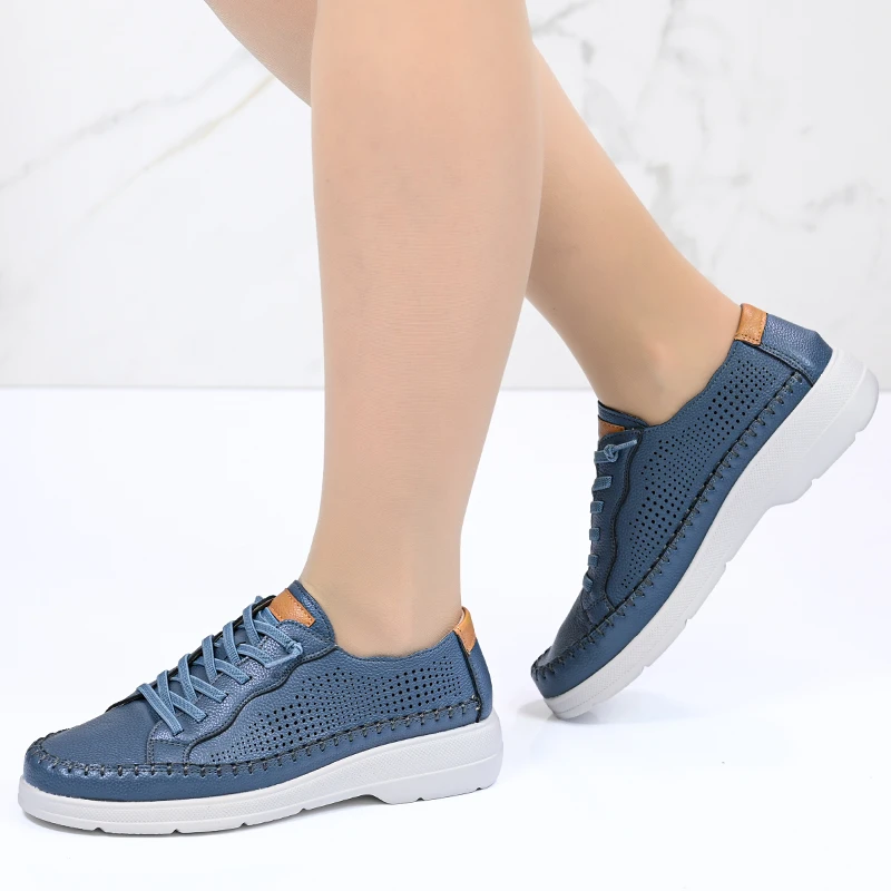 Ежедневни дамски обувки  A18079-4 Blue 