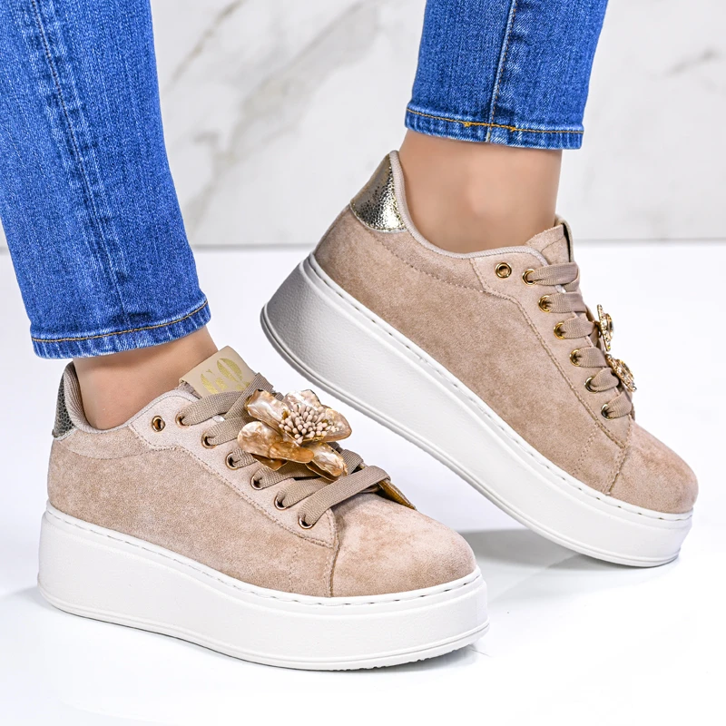 Sneakers D06051-3 Khaki
