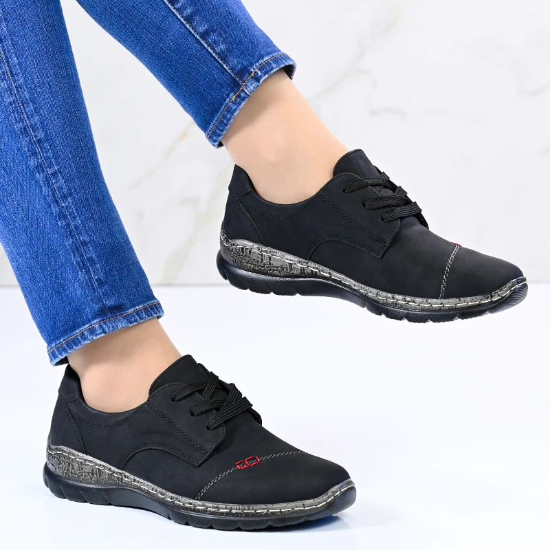 Ženski casual čevlji  A18120-1 Black