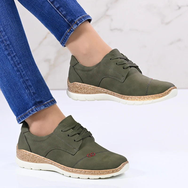 Ženski casual čevlji  A18120-4 Green