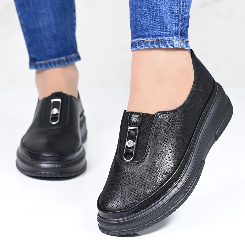Ежедневни дамски обувки  A18078-1 Black