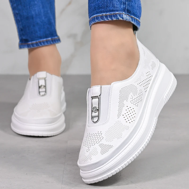 Ежедневни дамски обувки  A18078-2 White