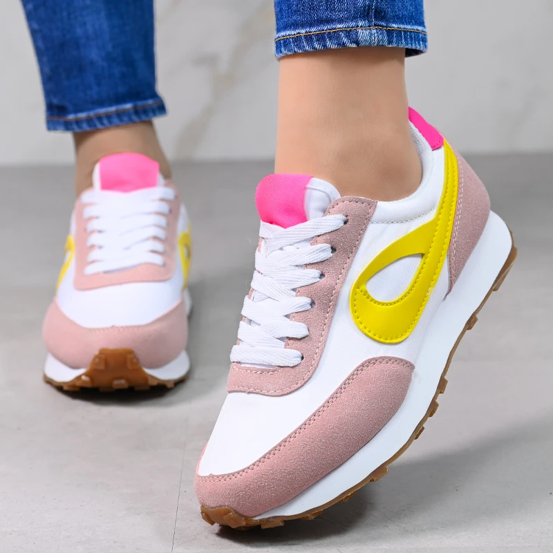 Спортни маратонки H-02 White/pink