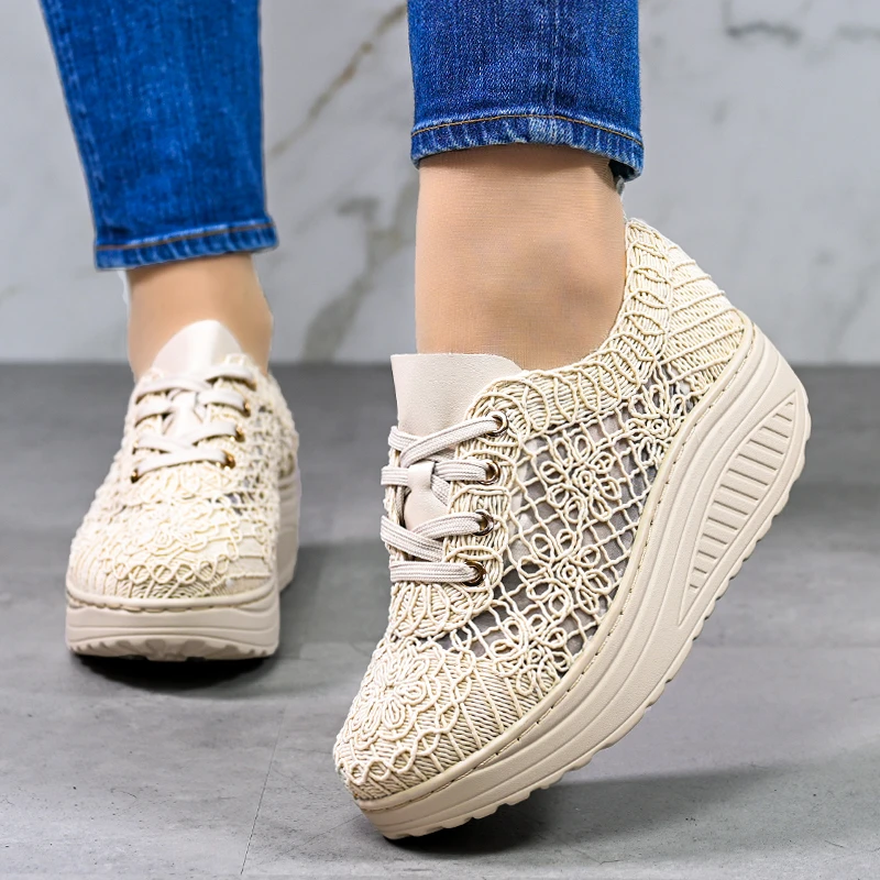 Sportske tenisice A18096-3 Beige