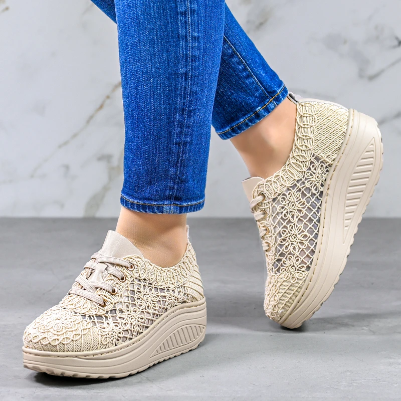 Sportske tenisice A18096-3 Beige