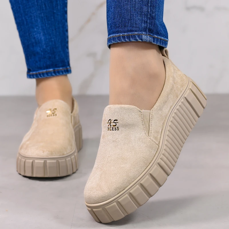 Ежедневни дамски обувки  A18040-2 Beige
