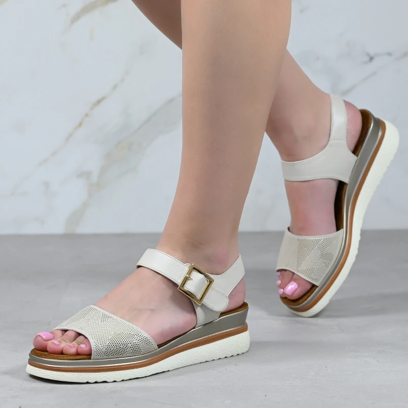 Sandale C18165-2 Beige