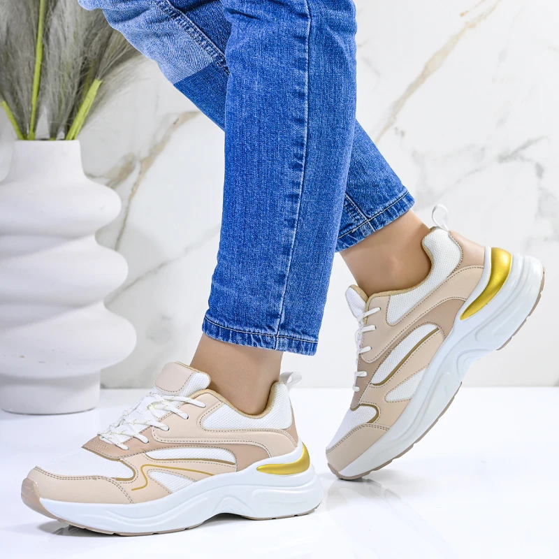 Sportske tenisice D9195-3 Beige