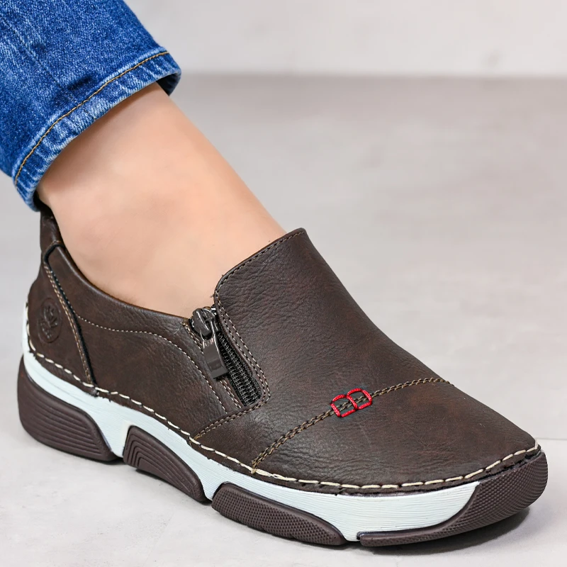 Ежедневни дамски обувки  A18085-5 Brown