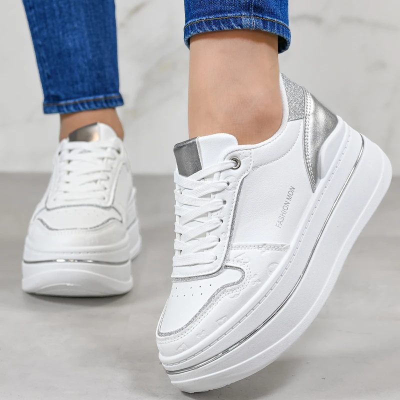 Sneakers D2417-2 Silver