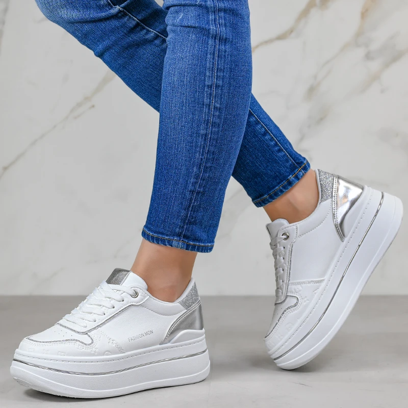 Sneakers D2417-2 Silver