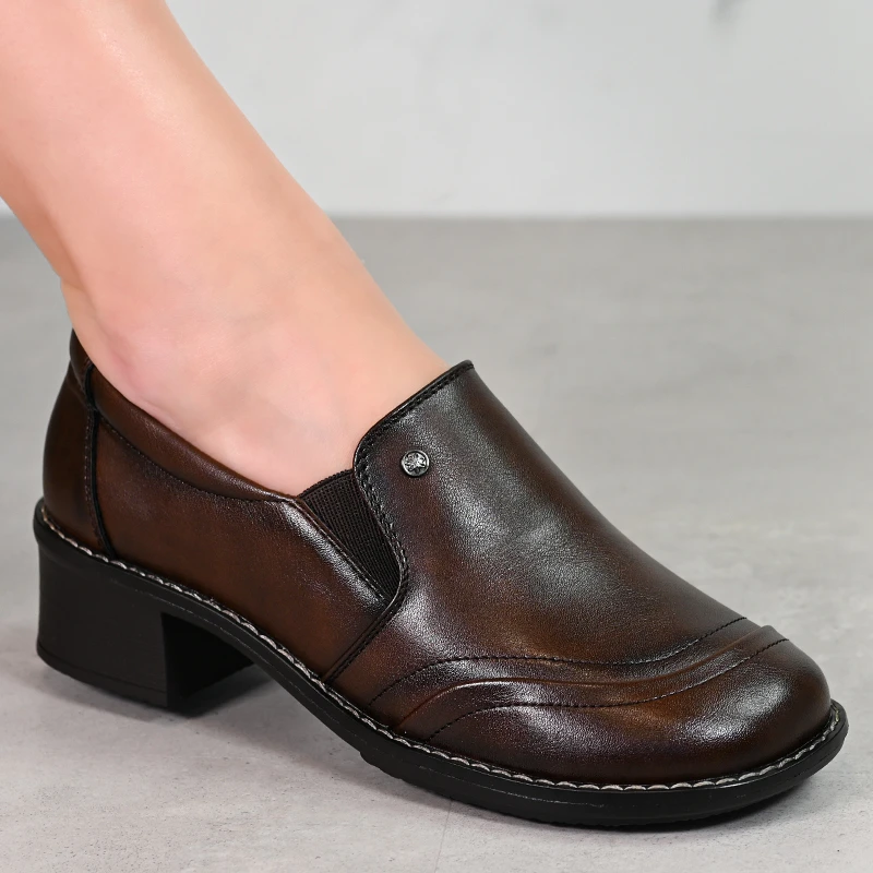 Ежедневни дамски обувки  A18181-2 Brown
