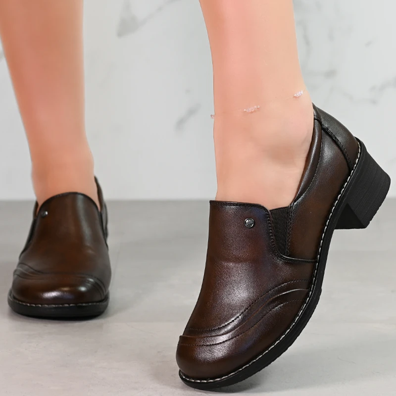 Ženski casual čevlji  A18181-2 Brown