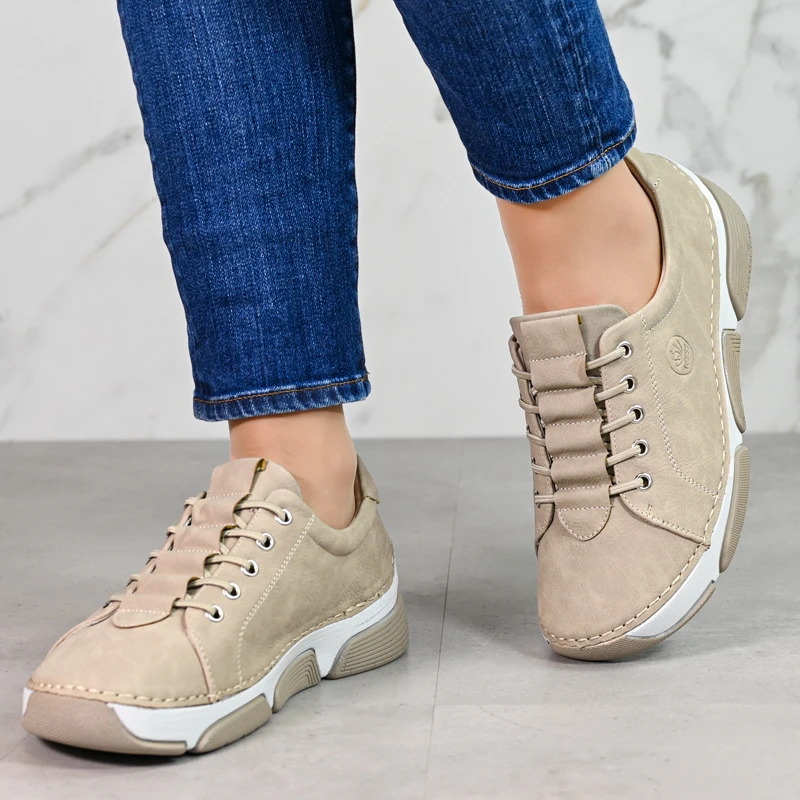 Ženski casual čevlji  A18086-2 Beige