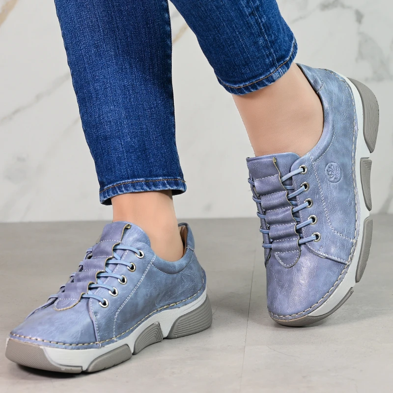Ежедневни дамски обувки  A18086-4 Blue