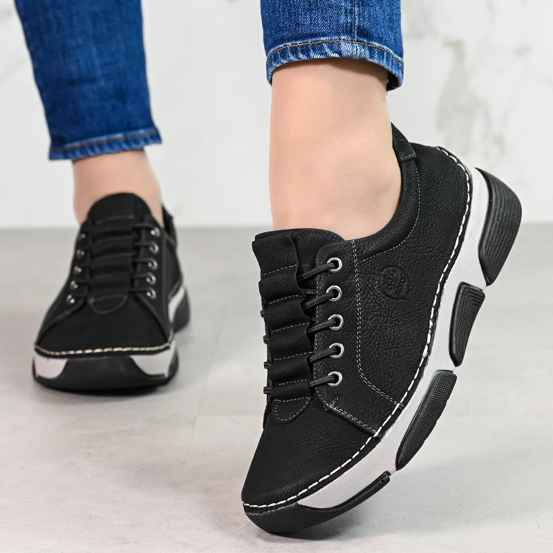 Ежедневни дамски обувки  A18086-1 black