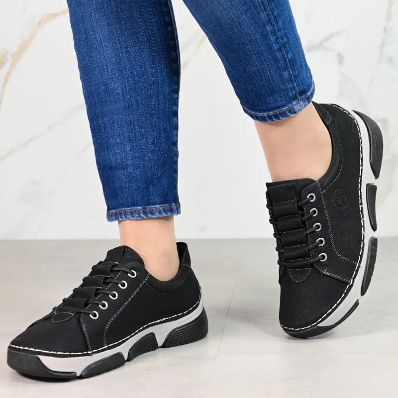 Ежедневни дамски обувки  A18086-1 black