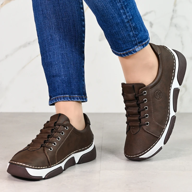 Ženski casual čevlji  A18086-5 Brown