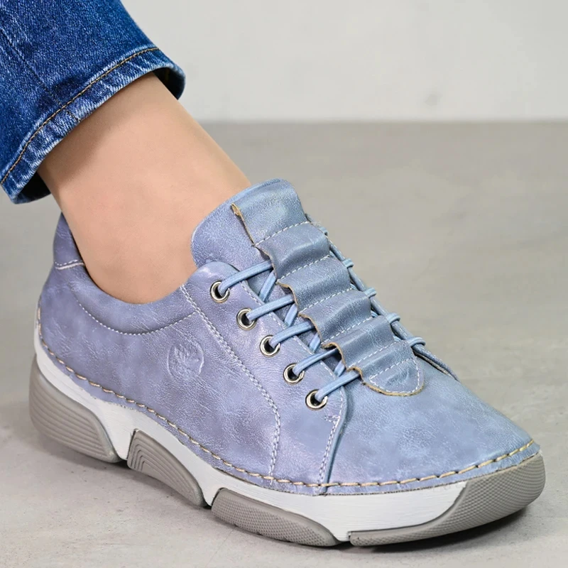 Ежедневни дамски обувки  A18086-4 Blue