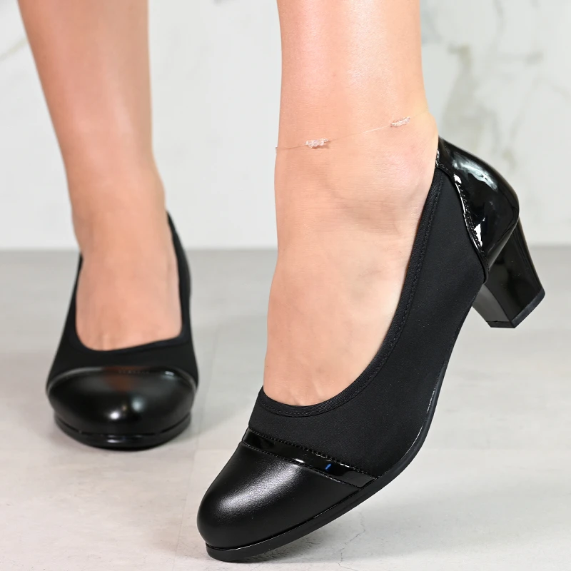 Елегантни дамски обувки A18210-1 Black