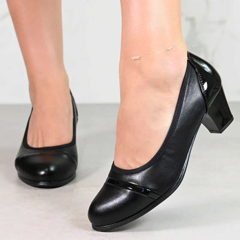 Елегантни дамски обувки A18202-2 Black