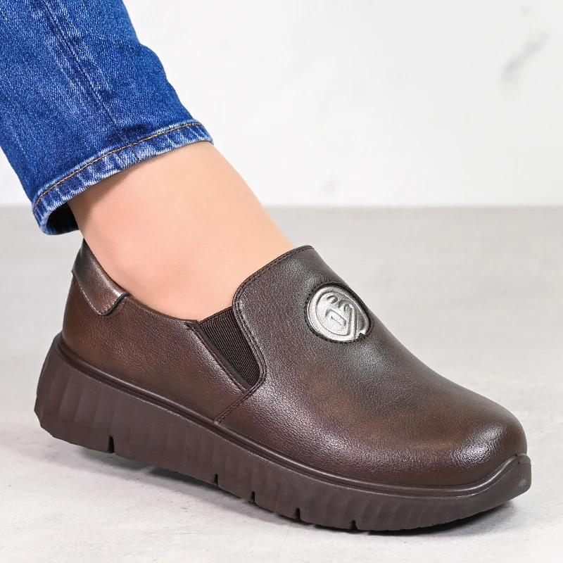 Ежедневни дамски обувки  A18221-2 Brown