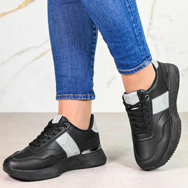 Ежедневни дамски обувки  W014251 Black