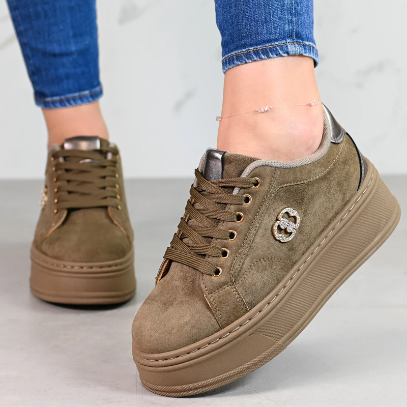 Спортни маратонки D06082-2 Khaki