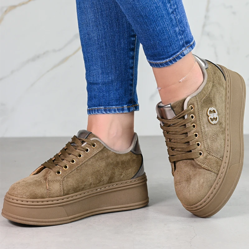Спортни маратонки D06082-2 Khaki
