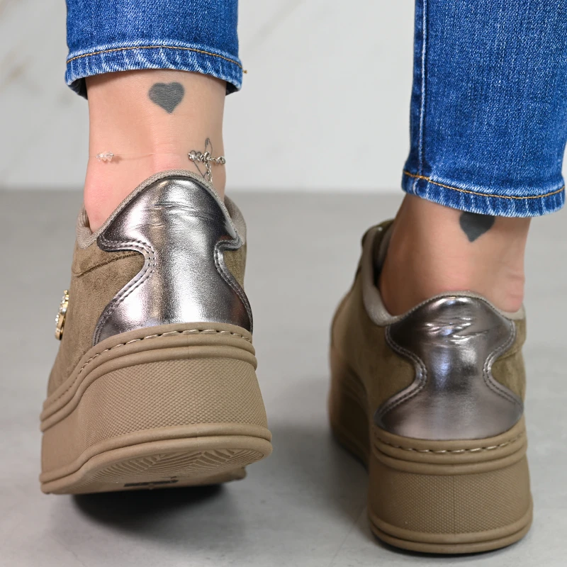 Спортни маратонки D06082-2 Khaki