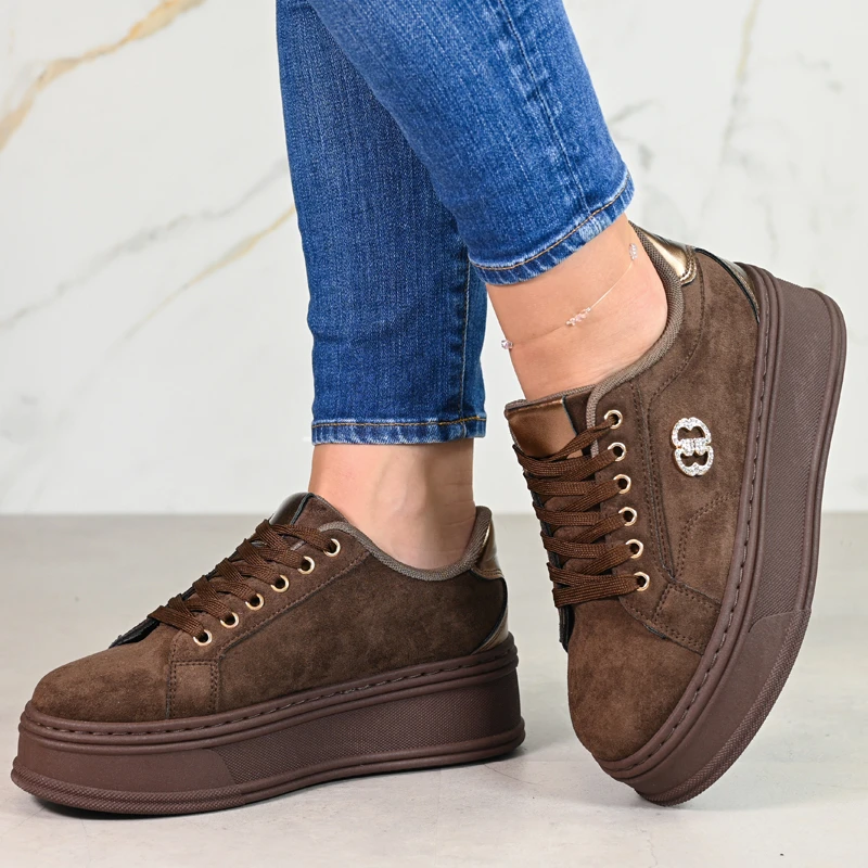 Спортни маратонки D06082-3 Brown