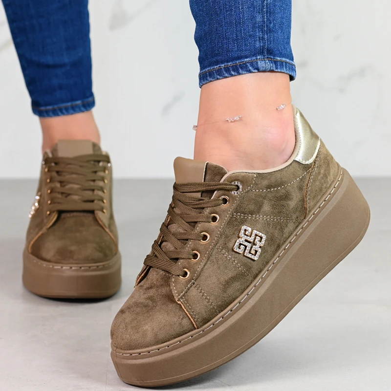 Спортни маратонки D06083-3 Khaki