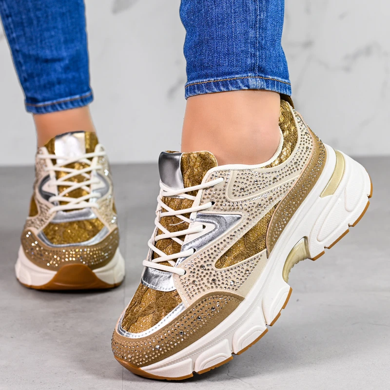 Сникърси D06086-3 Beige