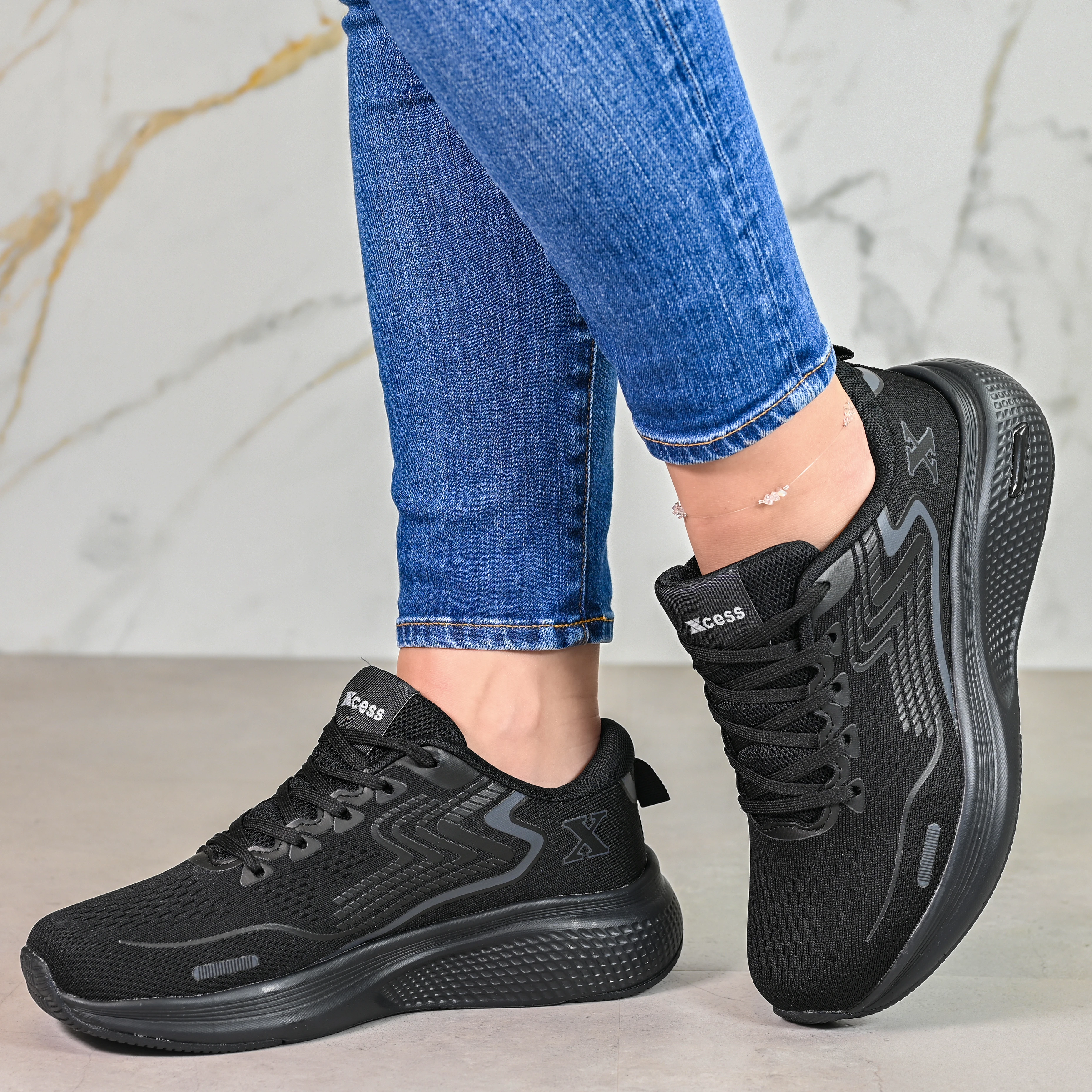 Спортни маратонки D06096-1 Black