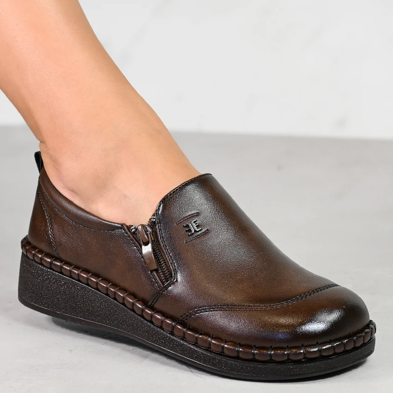 Ženski casual čevlji  A18217-2 Brown